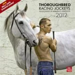 the 2012 thoroughbred jockey calendar cover